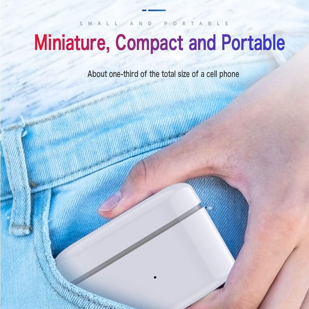 Wireless Earbuds, Powerful Customized Sound with Big Bass, Built-In 4 Mic, Button Control, IPX6 Waterproof Bluetooth Earbuds, Wireless Earphones Compatible with Android & Apple, Colorful