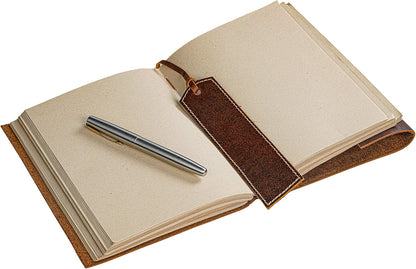 Leather Journal Notebook - Rustic Handmade Vintage Leather Bound Journals for Me