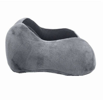 4-Piece Ergonomic Memory Foam Neck Pillow Travel Set