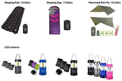 Camping Hammock - XL Double Hammock Portable Hammock Camping Accessories Gear for Outdoor Indoor with Tree Straps, USA Based Brand (Camouflage II)