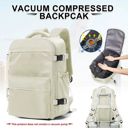 Ryanair Backpack Travel Cabin Airplane 40X20X25, Air Vacuum Compression Backpack, Women Men Backpack Business Laptop Bag Handbag