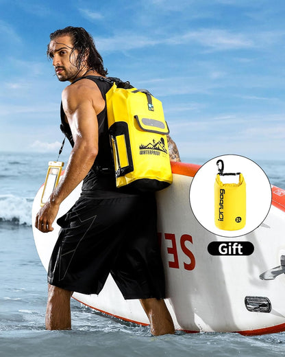 Dry Bag Backpack Waterproof Floating 20L/30L/40L, Dry Bags Waterproof Backpack for Men, Dry Sack Waterproof Bag