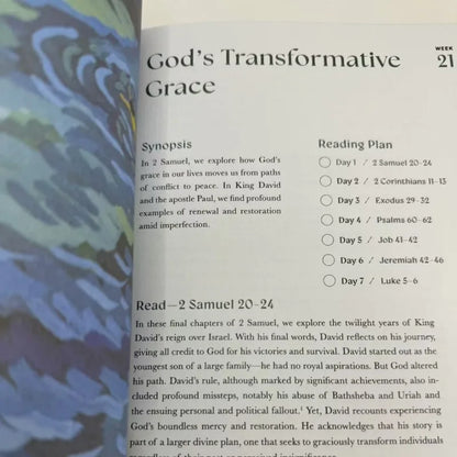 Book a Beautiful Year in the Bible a 52 Week Bible Study for Women Women Bible Study Guide with Suggested Readings