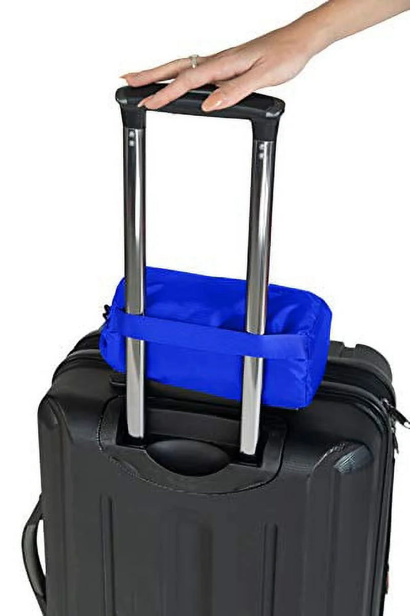 Ultra Compact Airplane Travel Blanket 2 Pack Throw Blanket – Royal Blue