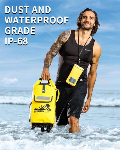 Dry Bag Backpack Waterproof Floating 20L/30L/40L, Dry Bags Waterproof Backpack for Men, Dry Sack Waterproof Bag